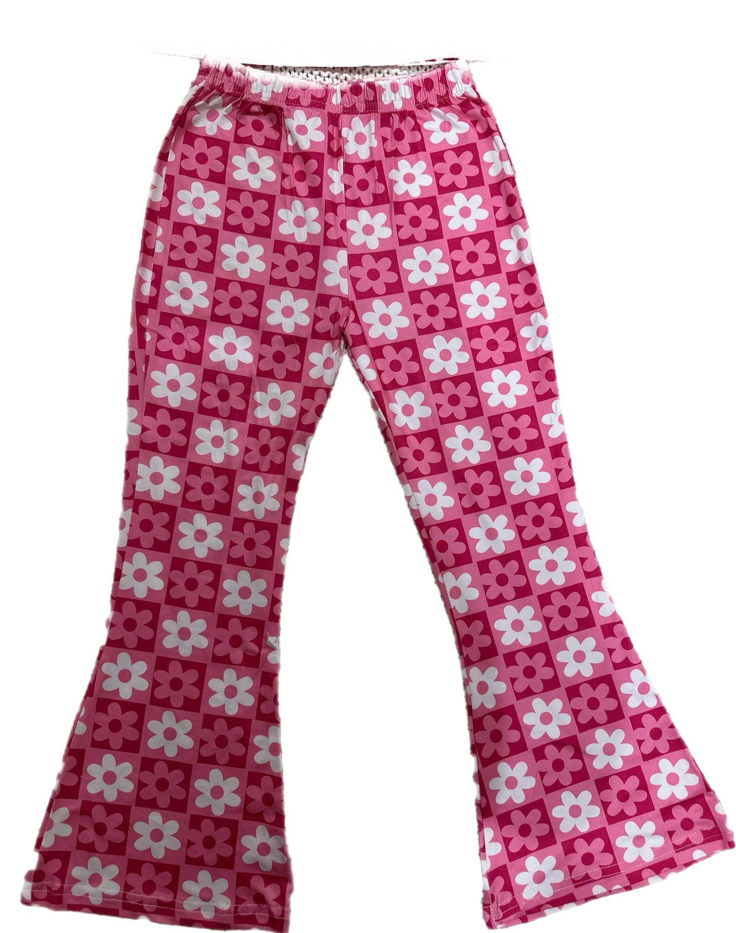 Pink Paradise Cami and Flares Set