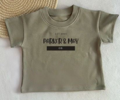 Parker & May Tee- Khaki