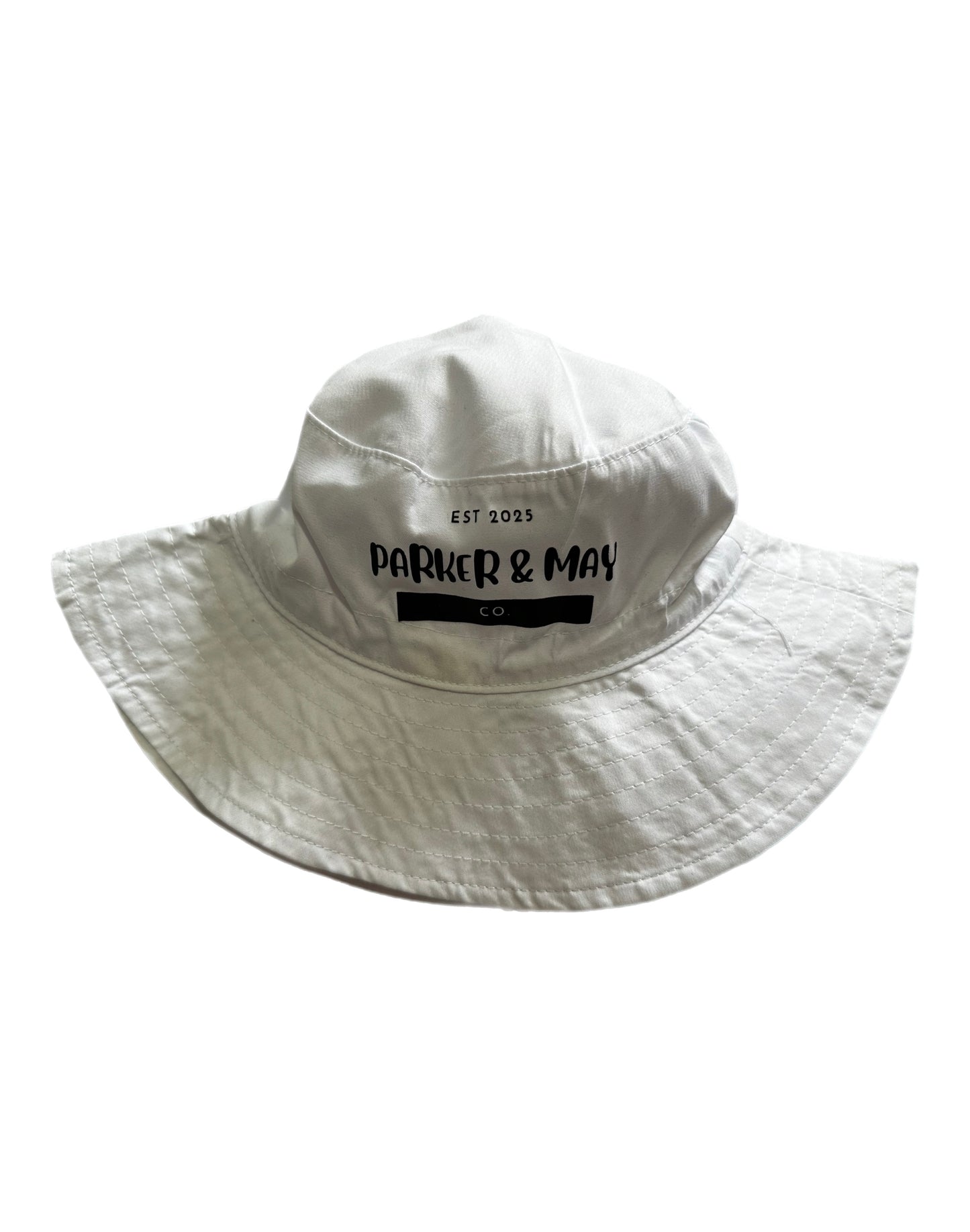 Parker & May Bucket Hat- White