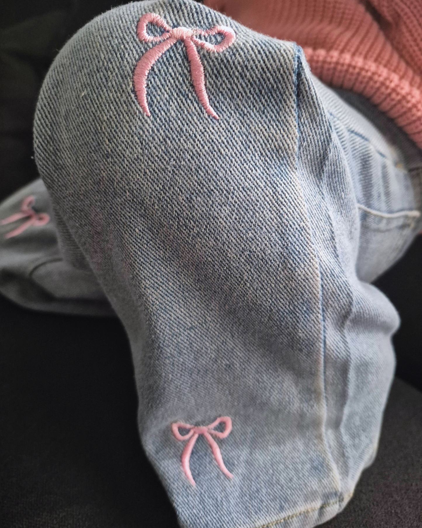 Blissful Bow Jeans