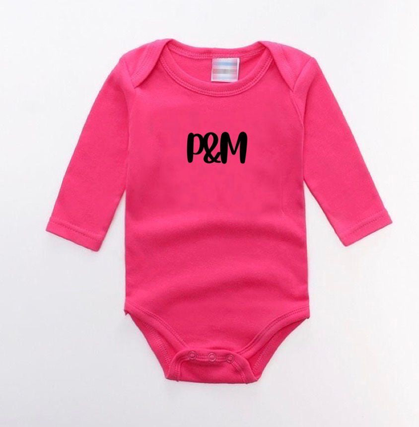 Parker & May Bodysuit Long Sleeve- Blush