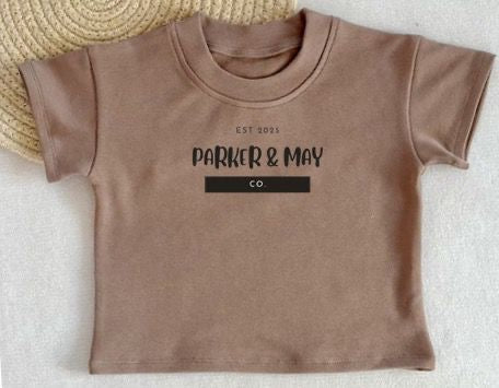 Parker & May Tee- Tan