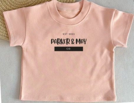 Parker & May Tee- Rose