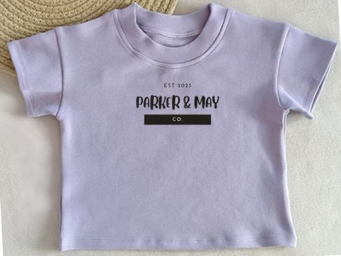 Parker & May Tee- Lilac