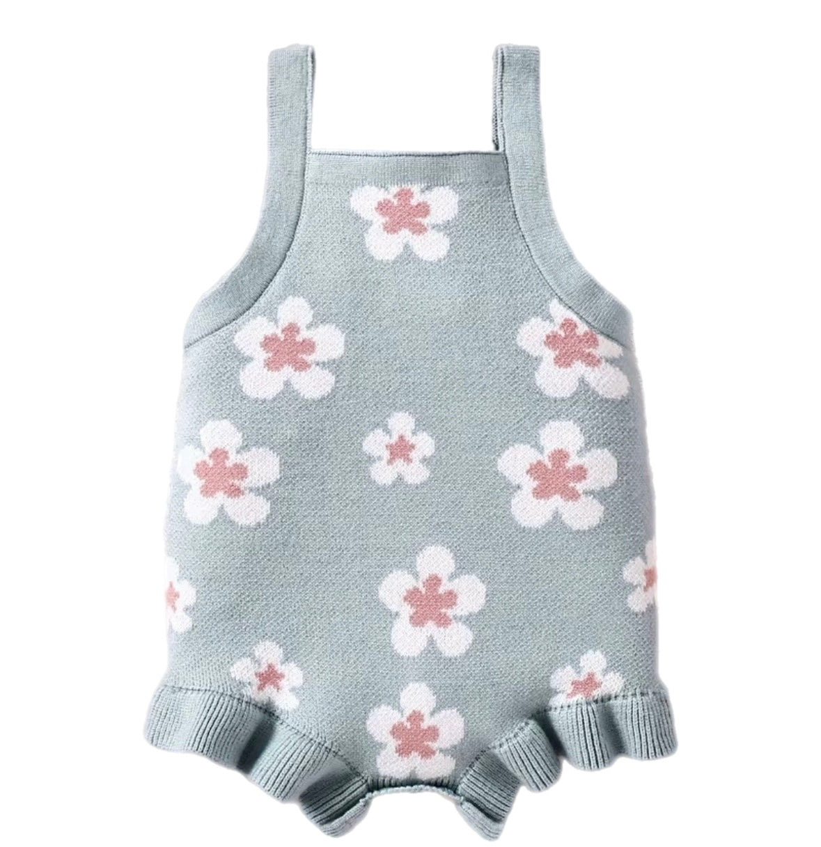 Blossoming Knit Romper