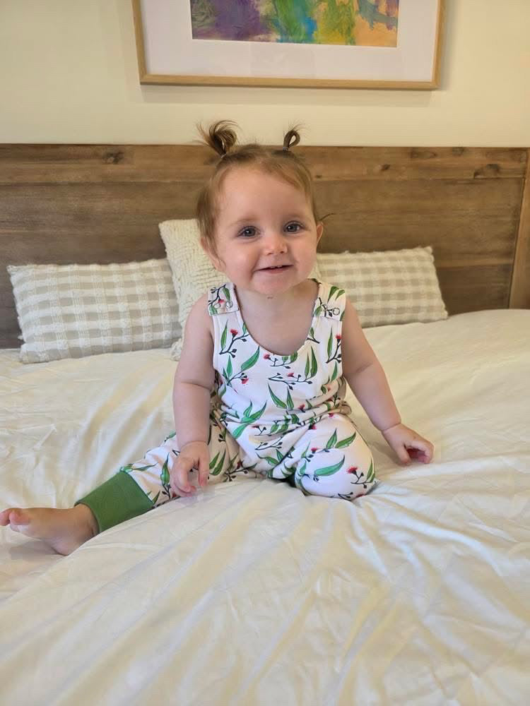 Gum Blossom Romper| Dusty Road Apparel