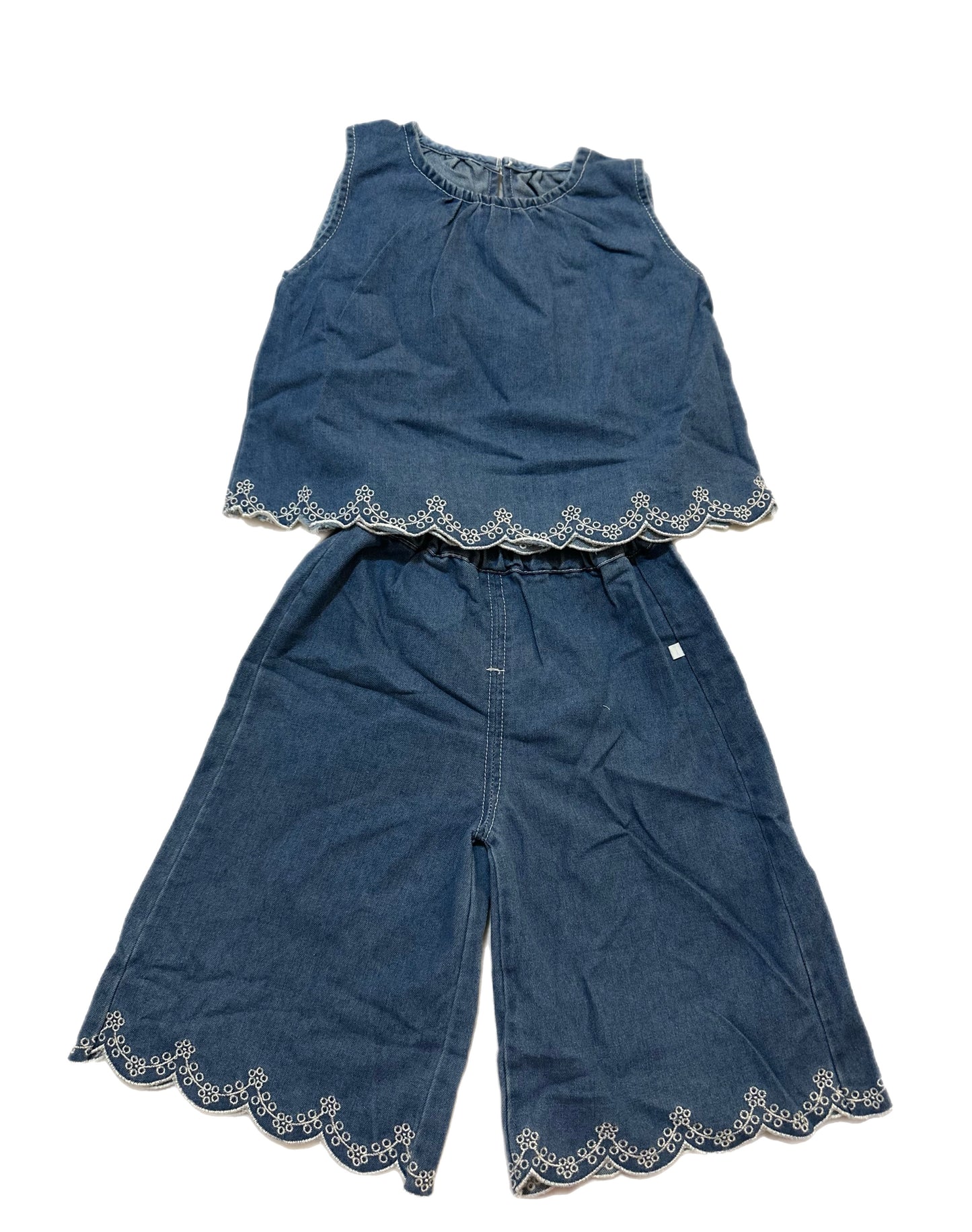 Sapphire Dreams Embroidered Set