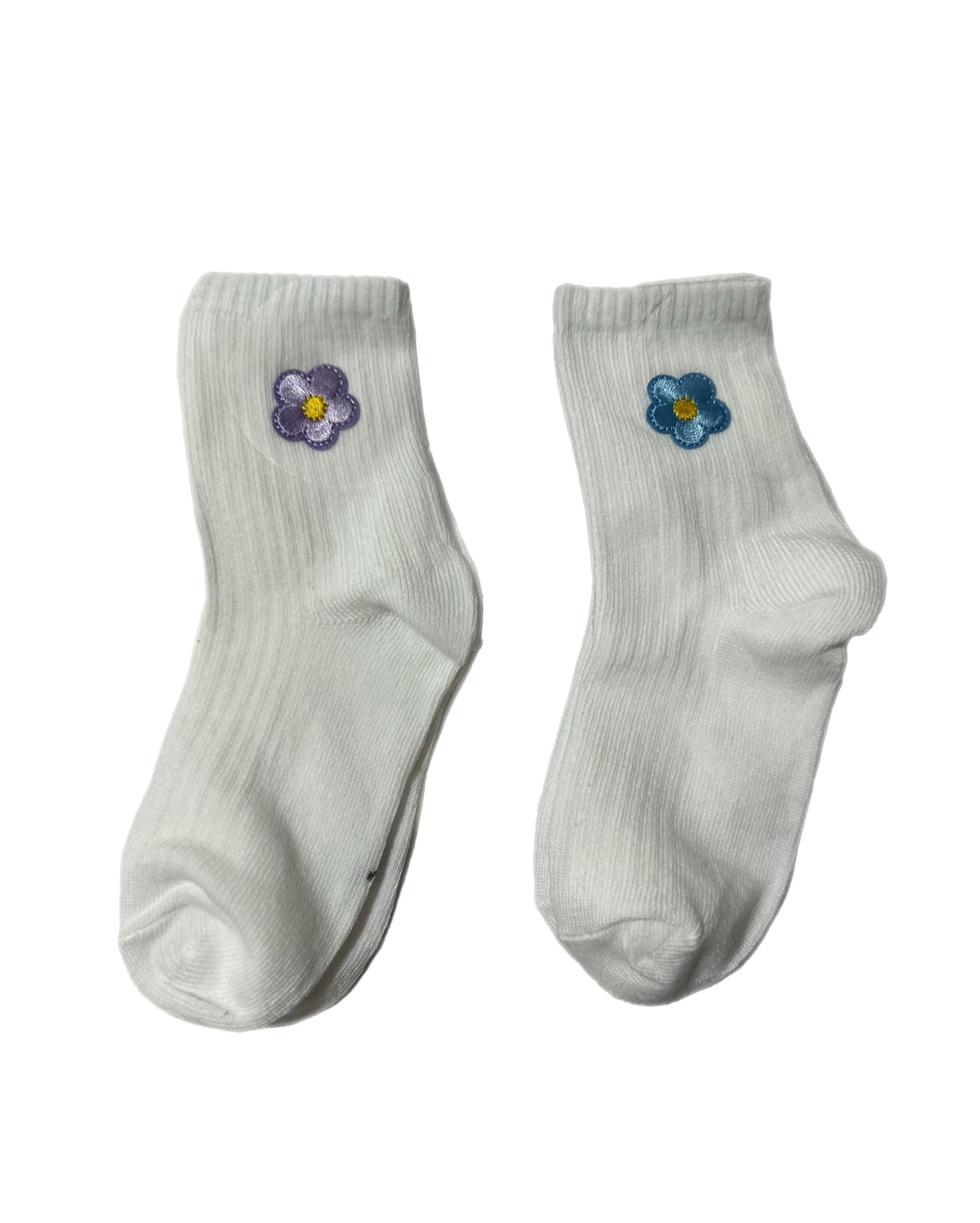Girls Flower Socks size 6-8