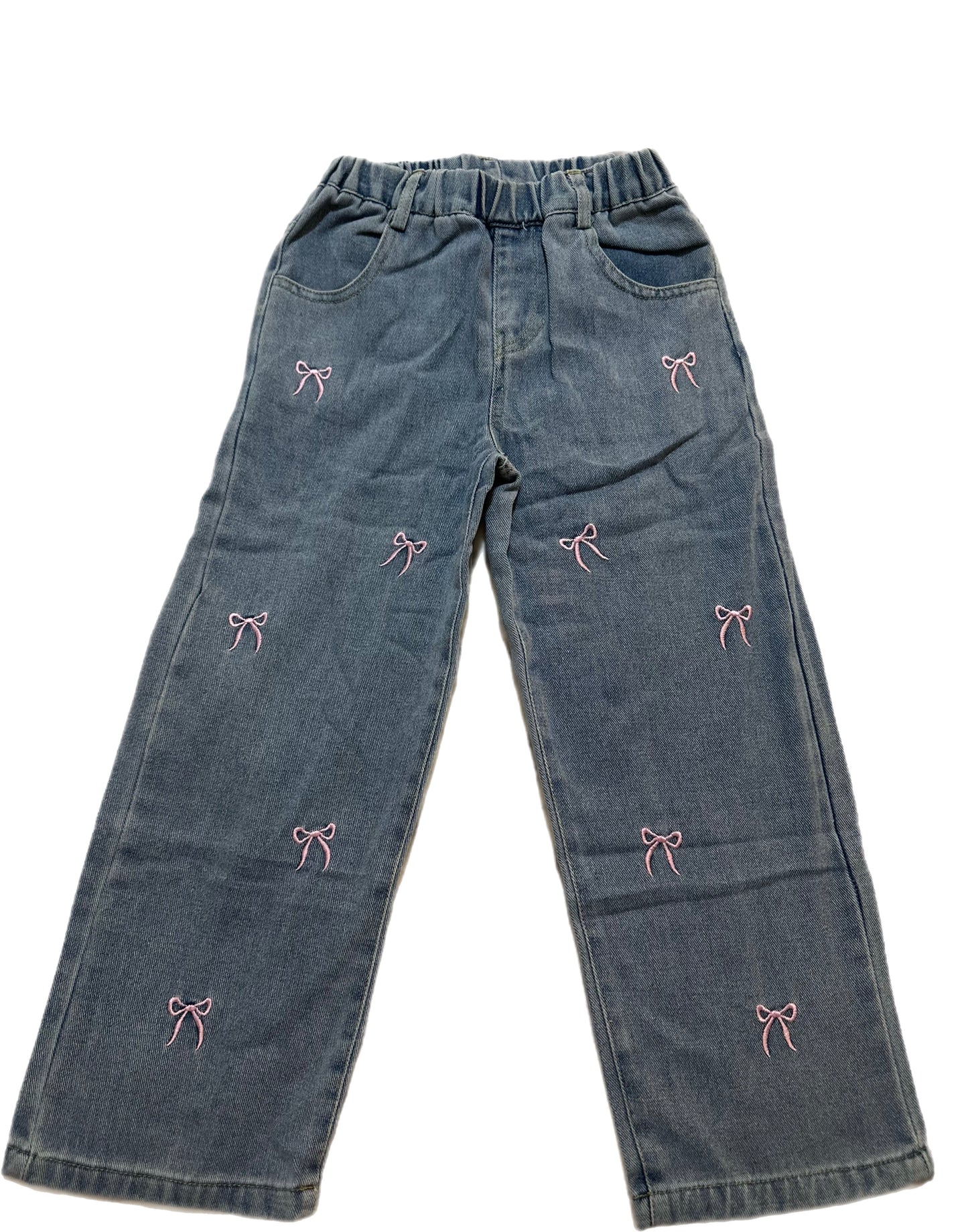 Blissful Bow Jeans
