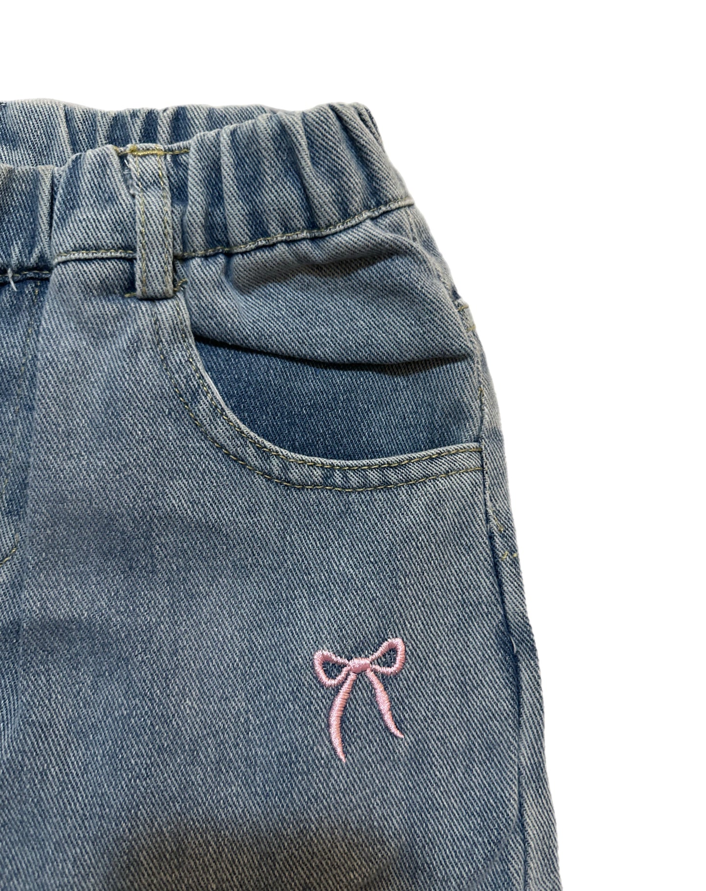 Blissful Bow Jeans