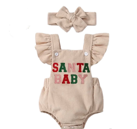 Santa Baby Romper