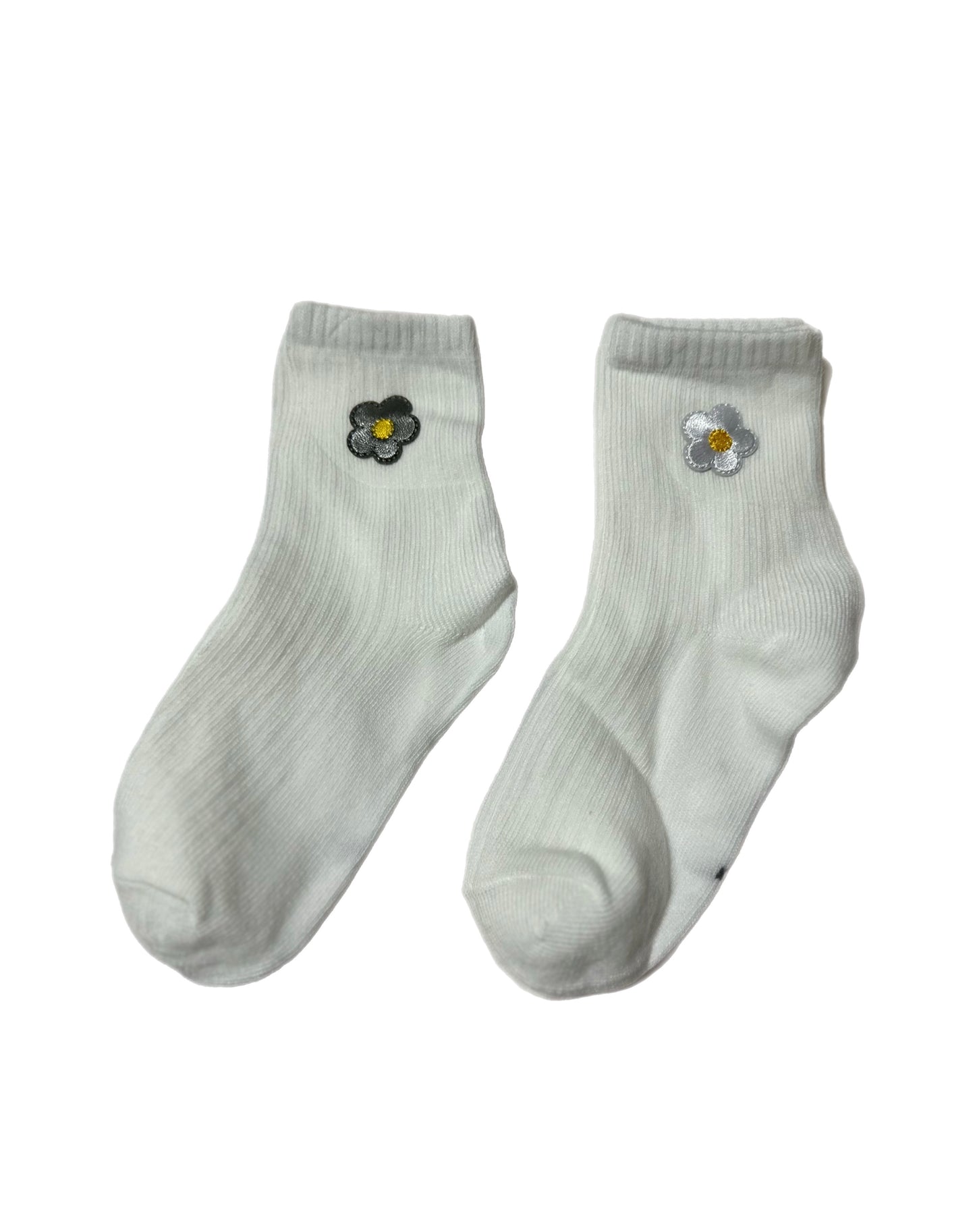 Girls Flower Socks size 6-8