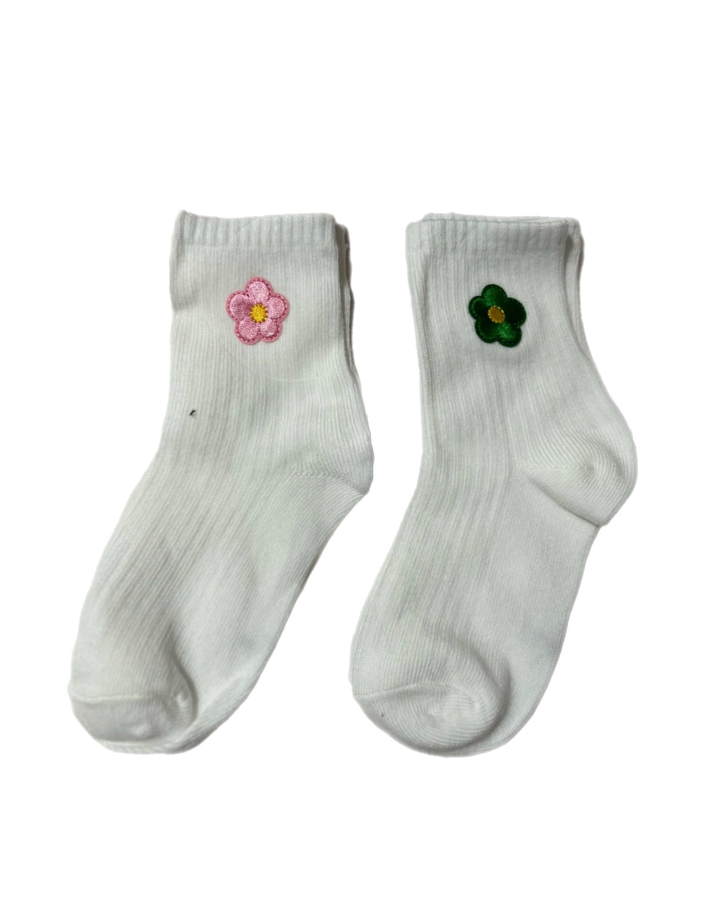 Girls Flower Socks size 6-8