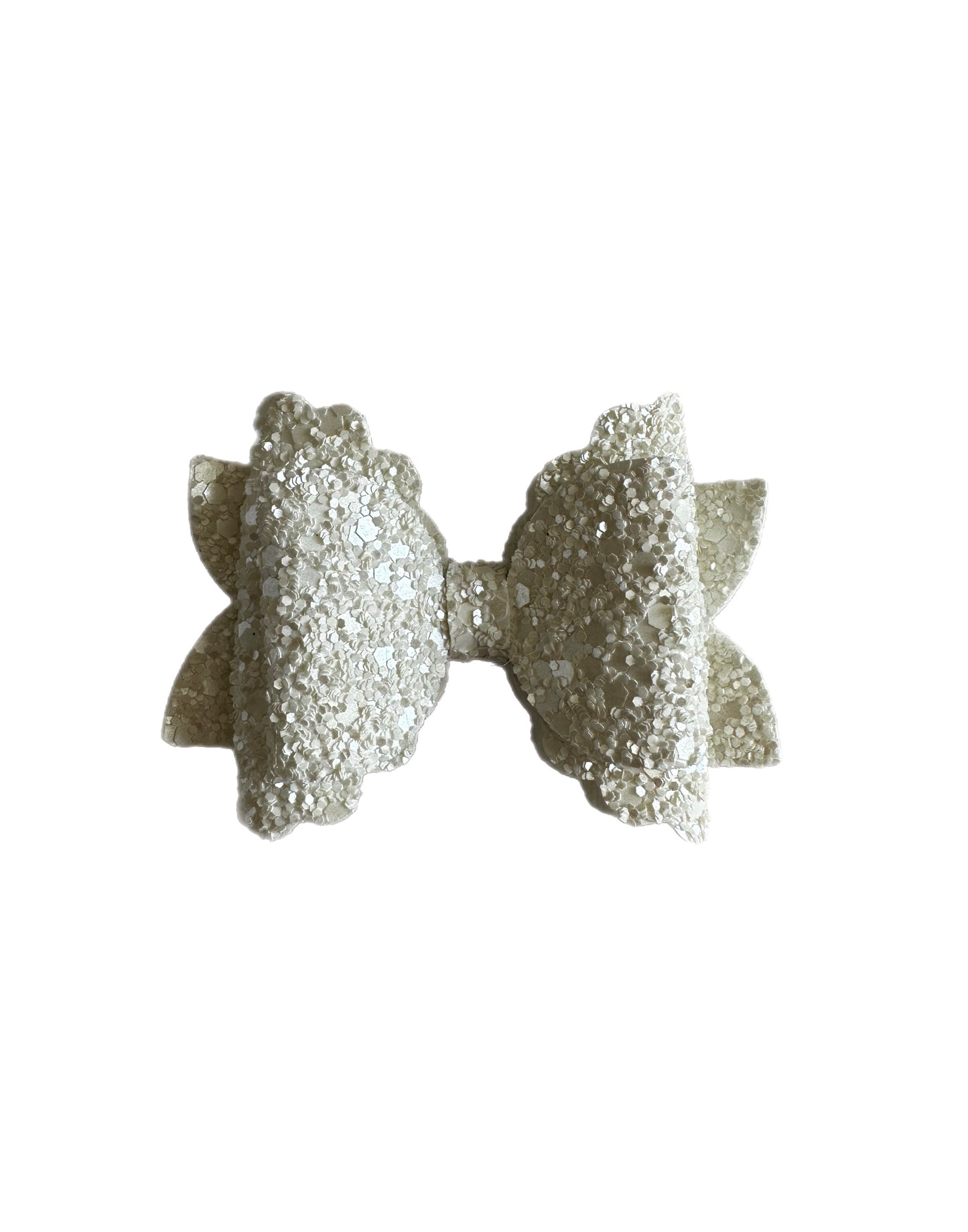 Snow Princess Single Bow | Alivia Grace Bows