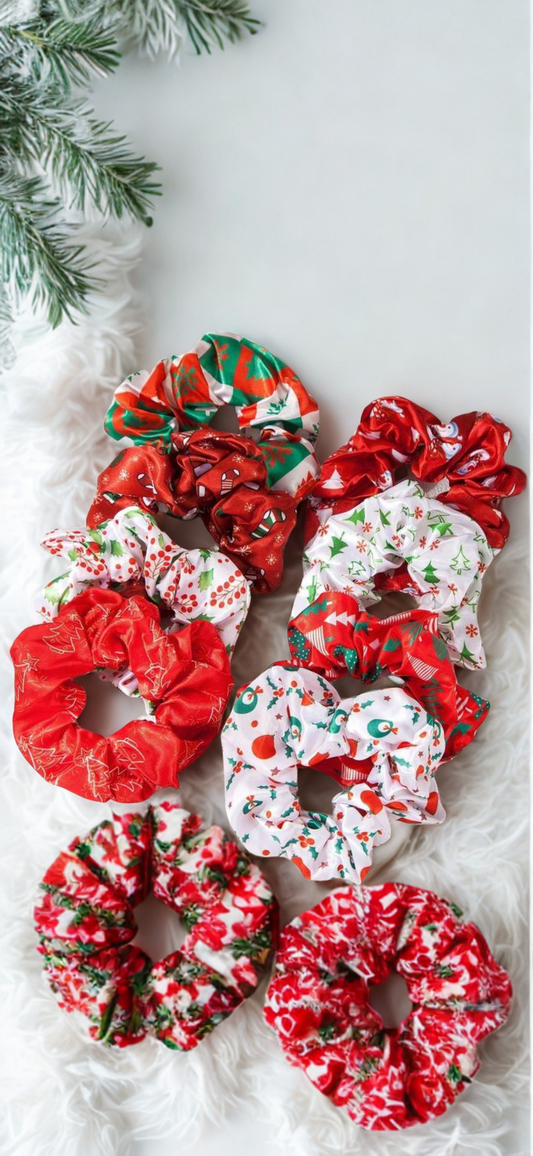 Christmas Scrunchies