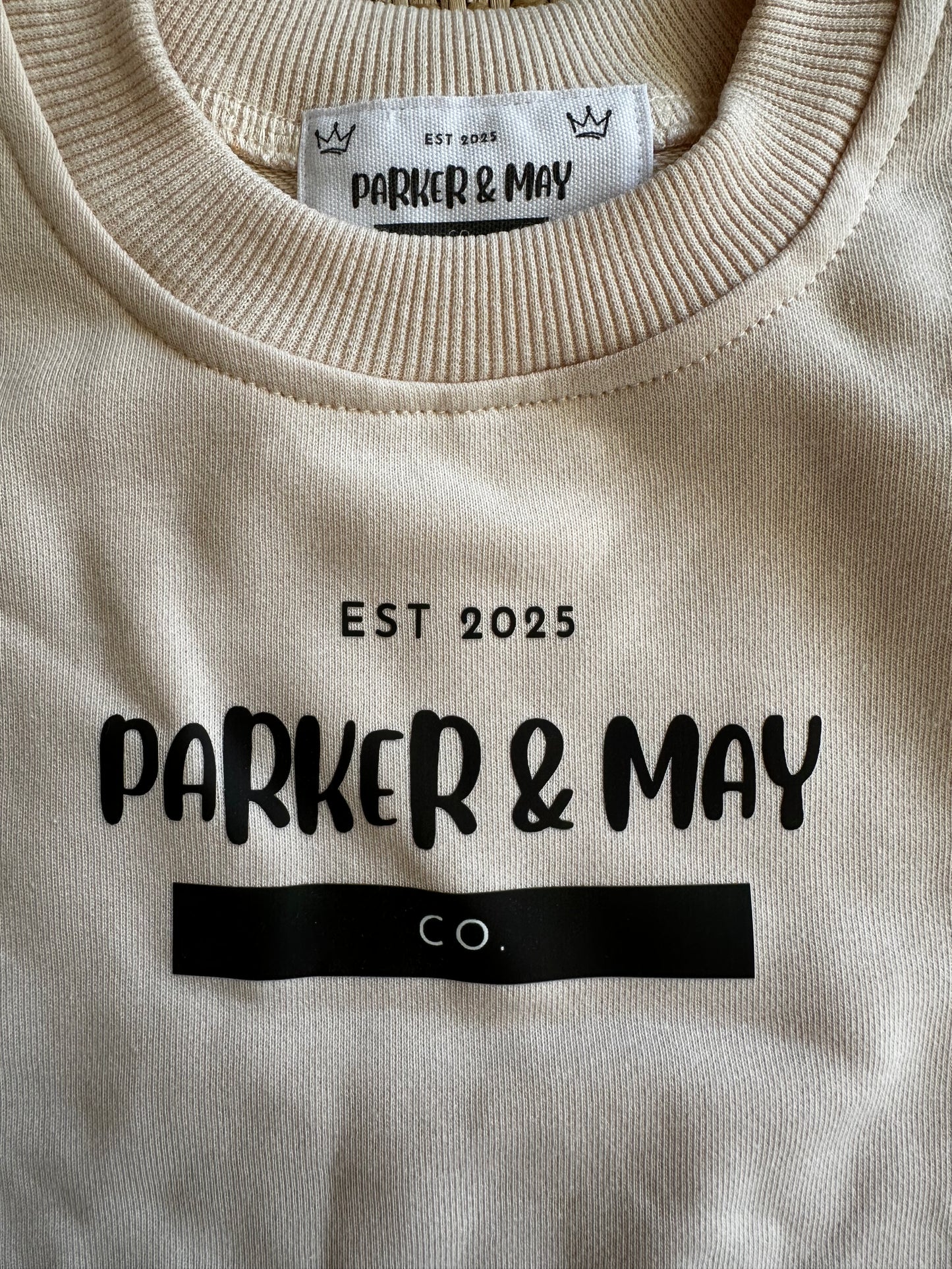 Parker & May Romper- Tan/beige