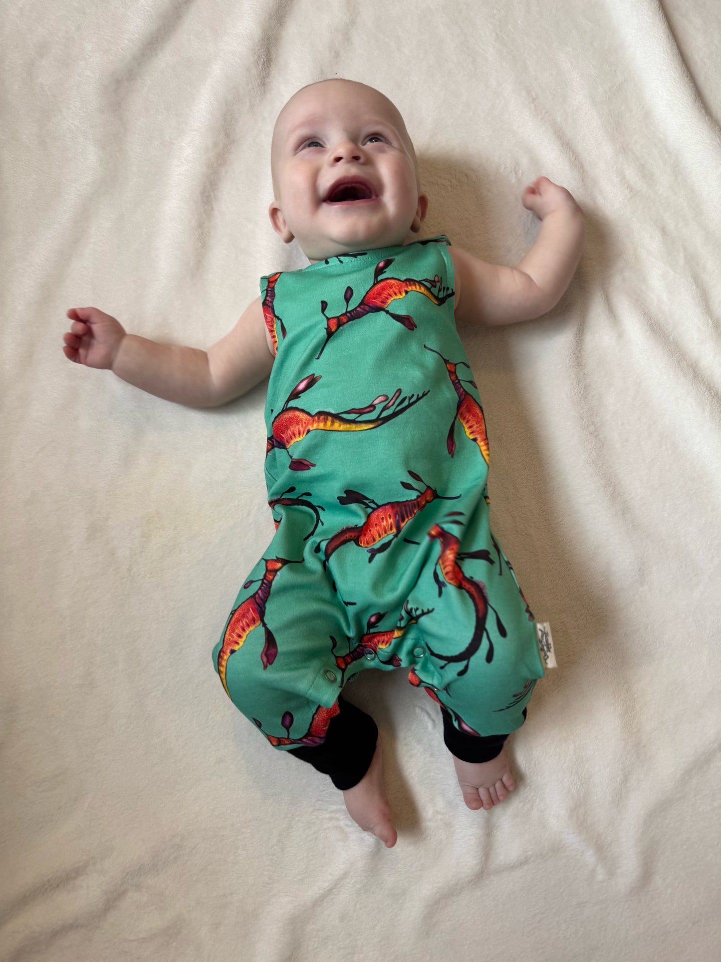Weedy Sea Dragon Romper| Dusty Road Apparel
