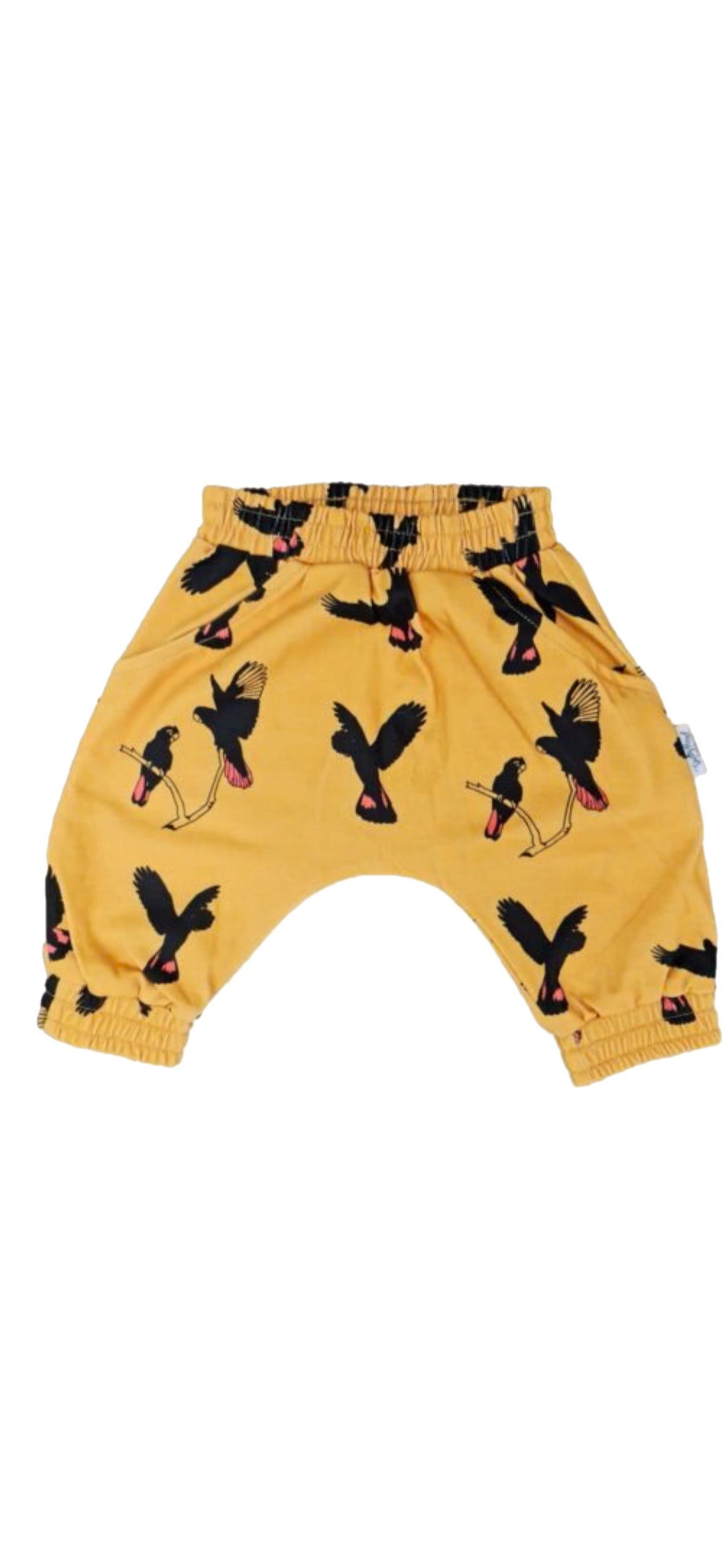 Gang Gang Black Cockatoo Harem Pants| Dusty Road Apparel