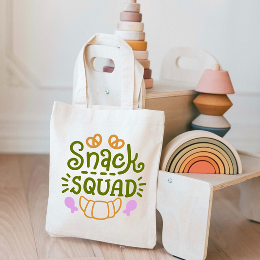 Snack Squad Tote | Custom Creations