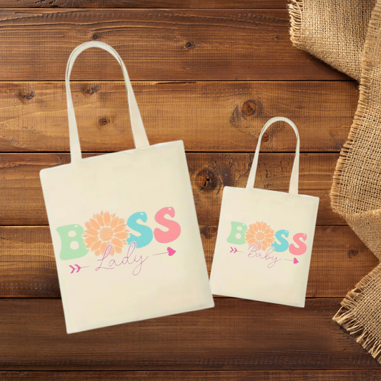 Boss Lady, Boss Baby Tote | Custom Creations