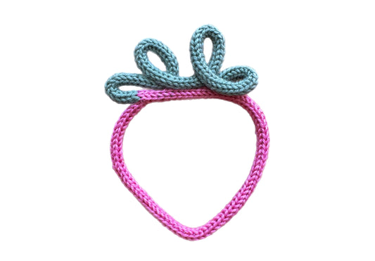 Strawberries Knitted Decor | Twinspirations