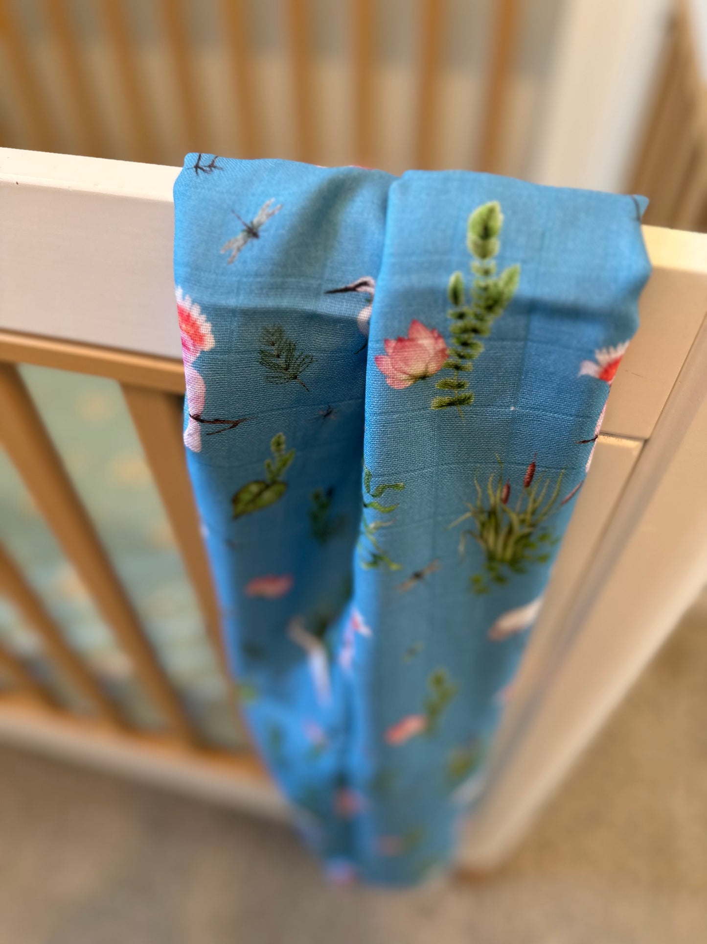 Bullrush Organic Muslin Swaddle| Dusty Road Apparel