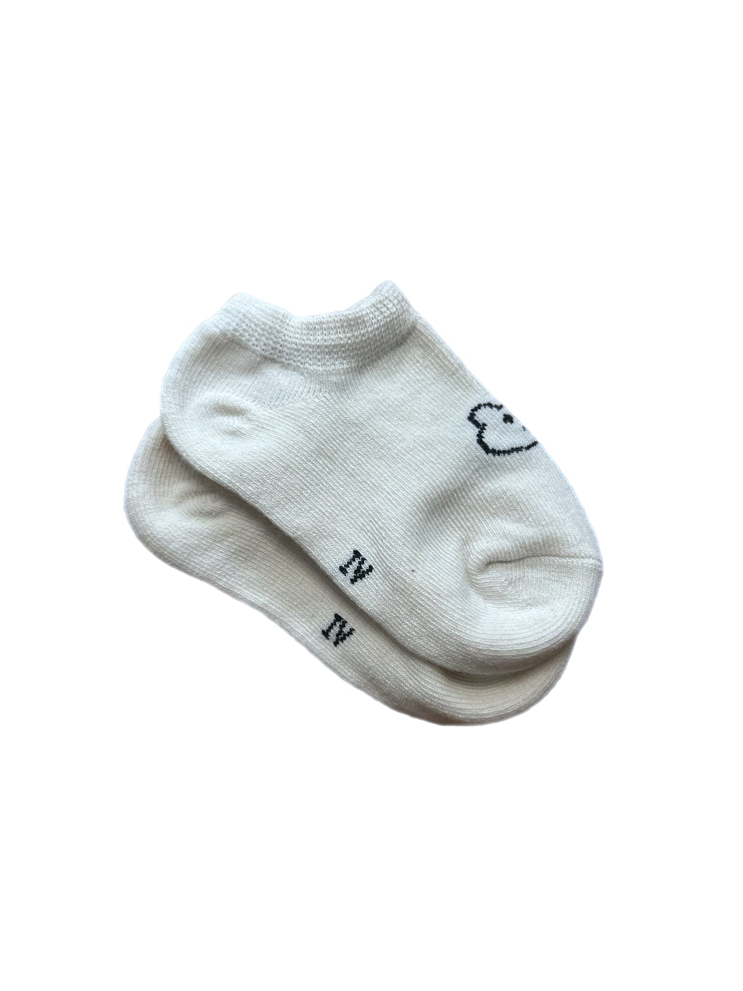 Beary Cotton Socks- Beige and Tan
