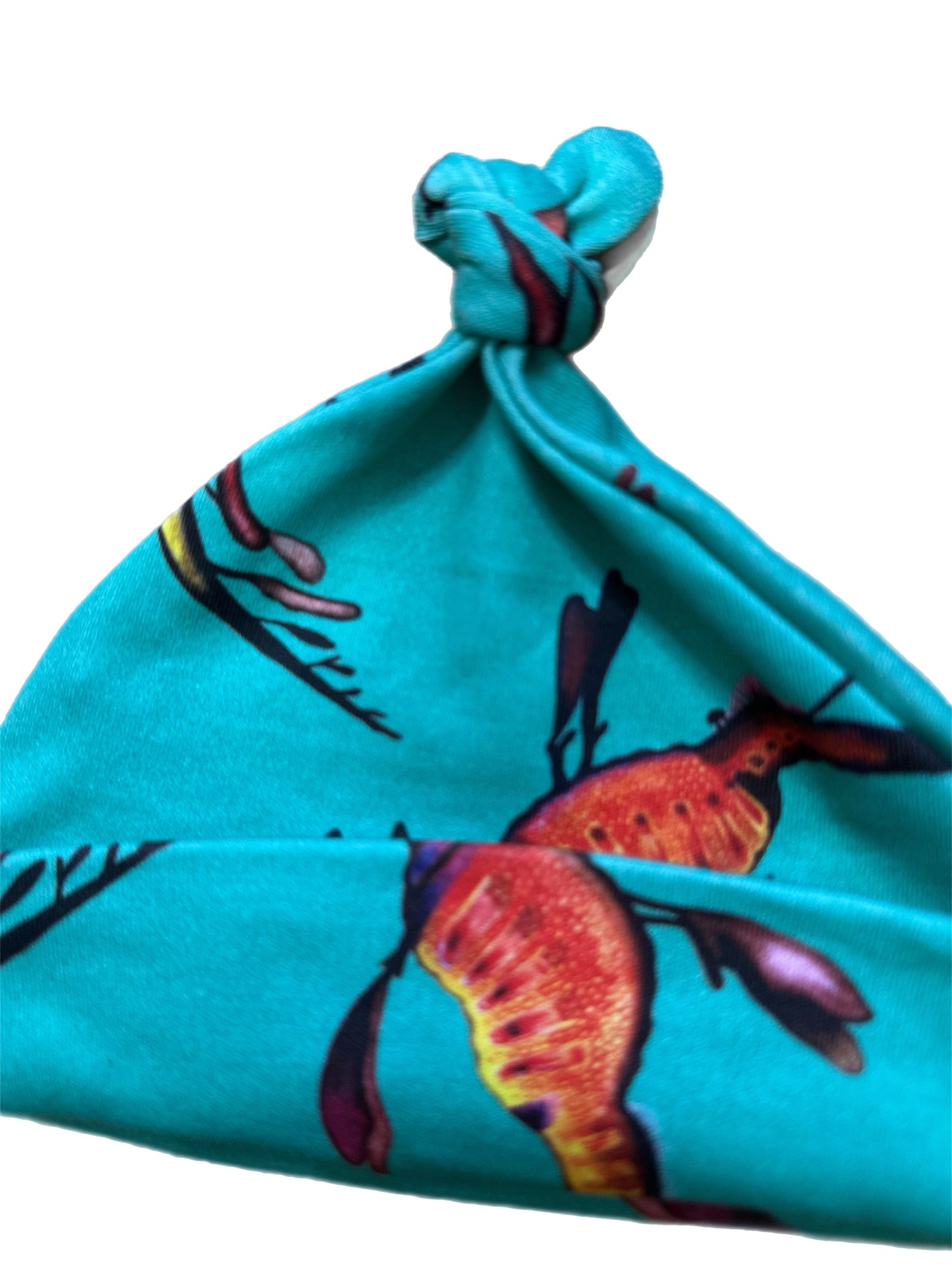 Weedy Sea Dragon Knot Beanie| Dusty Road Apparel