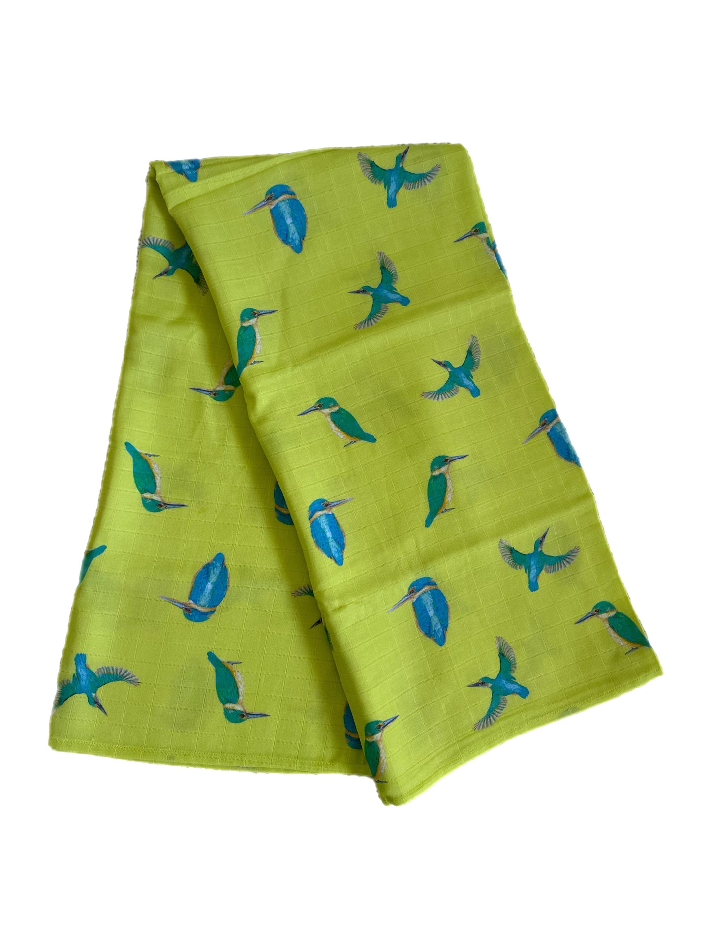 Kingfisher Organic Muslin Swaddle| Dusty Road Apparel