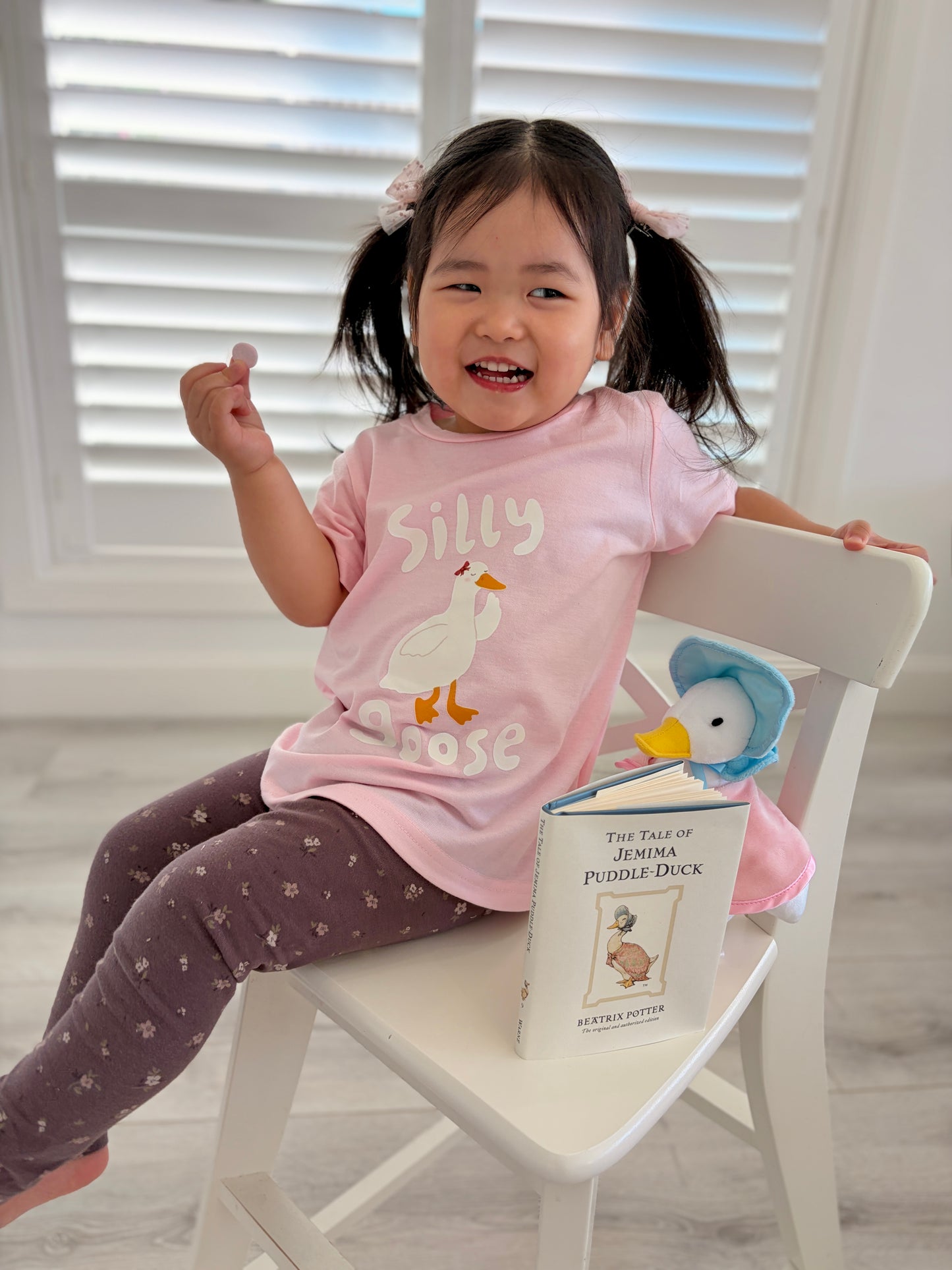 Silly Goose Pink Tee