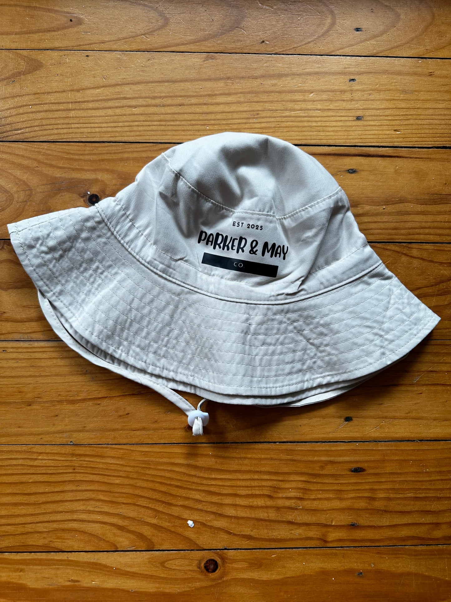 Parker & May Bucket Hat- Light Grey
