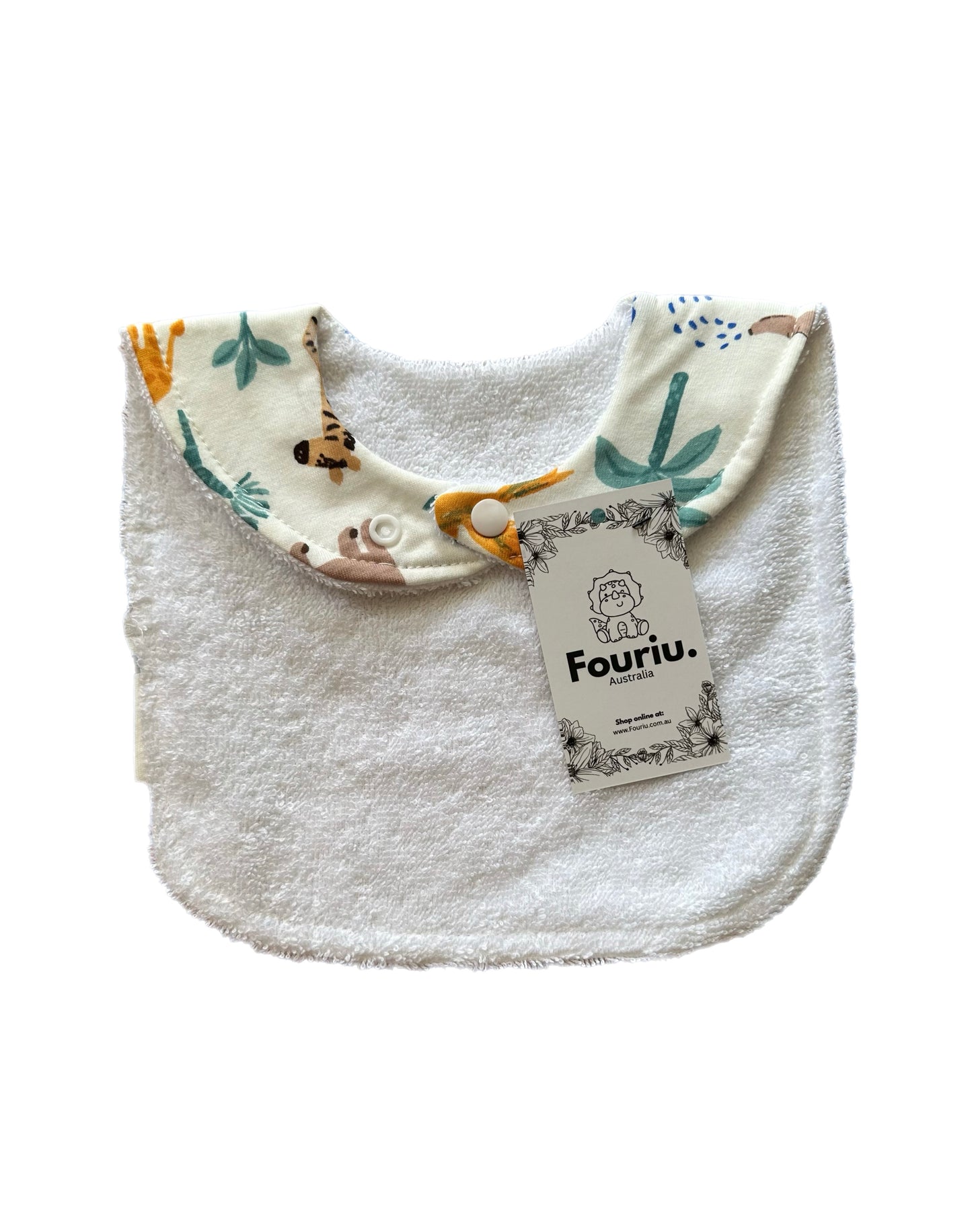 Safari Animals Bib | Fouriu