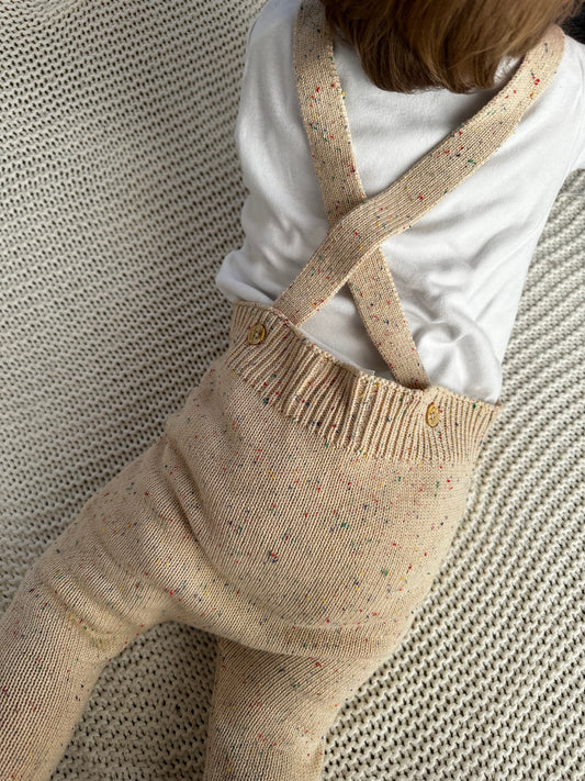 River Suspender Romper Pants | Ardito