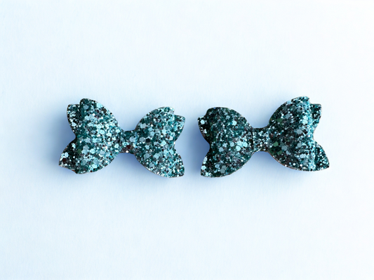 Emerald Envy Bow Set | Alivia Grace Bows