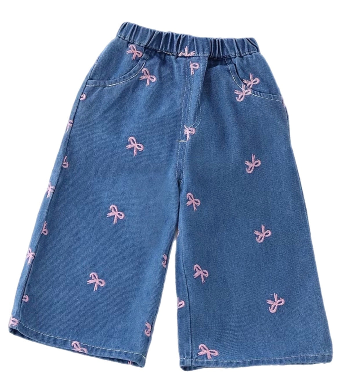 Blissful Bow Jeans