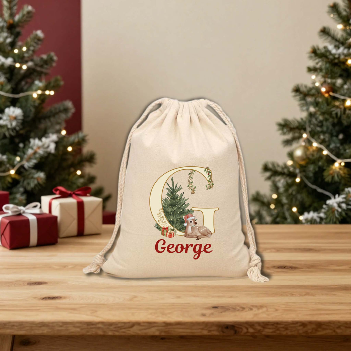 Santa Sacks- personalised | Meadow Lane