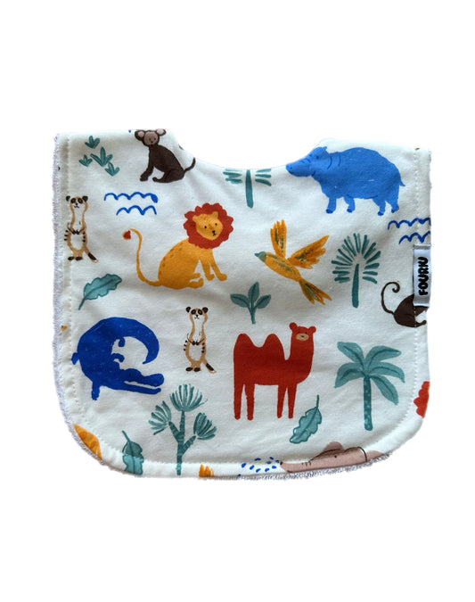 Safari Animals Bib | Fouriu