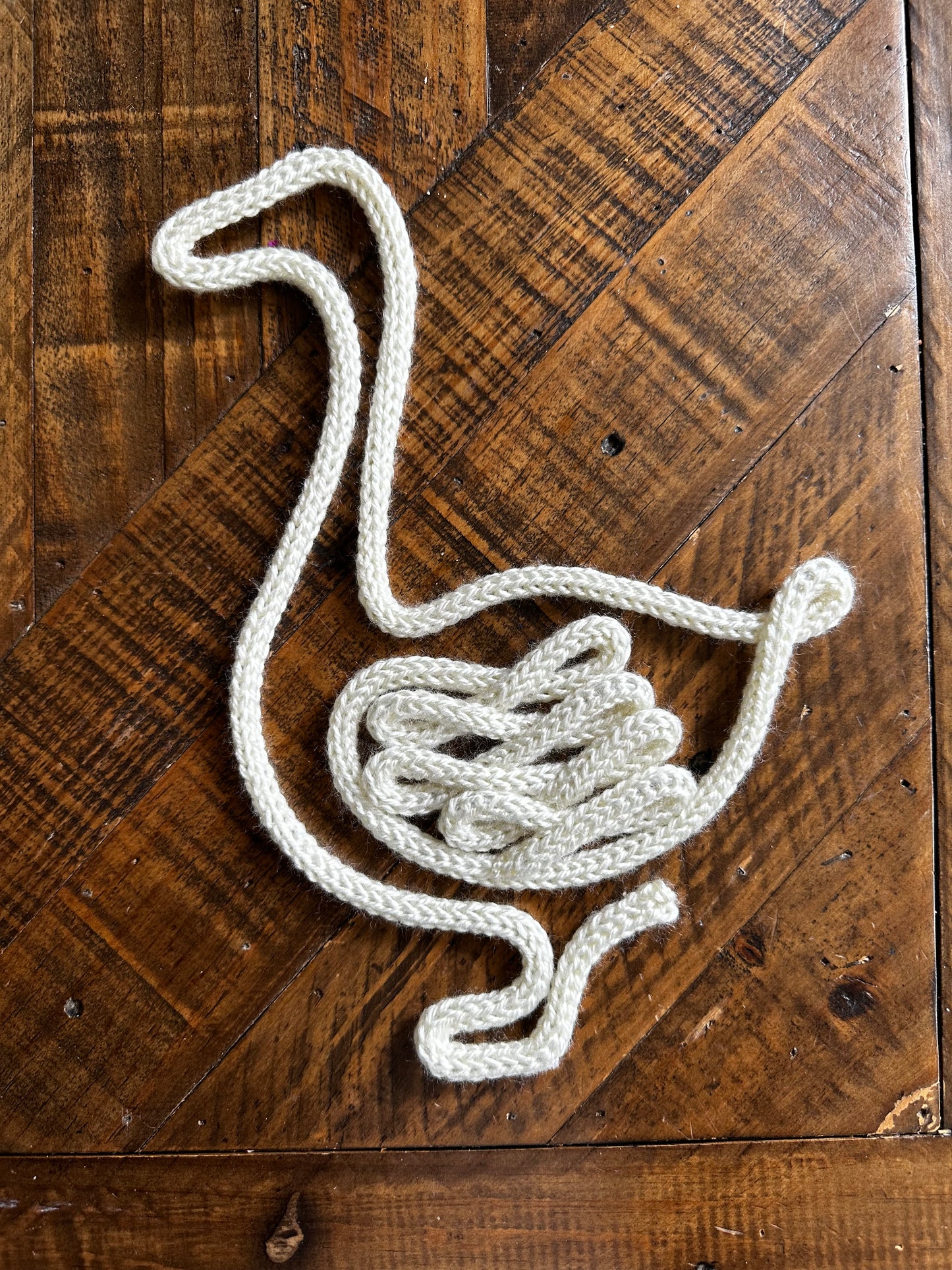 Goose Knitted Decor | Twinspirations