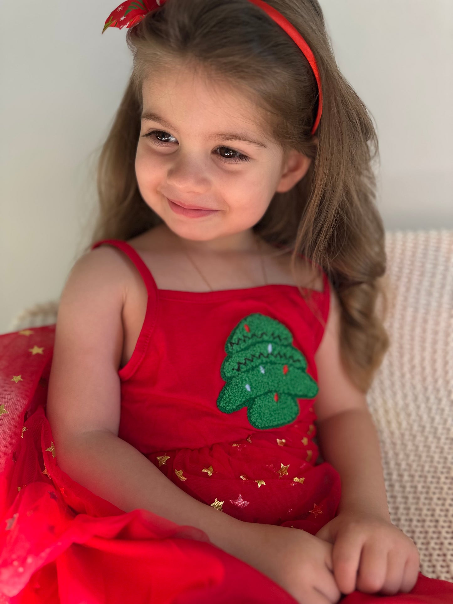 Little Evergreen Christmas Dress
