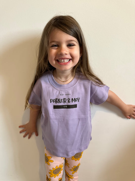 Parker & May Tee- Lilac