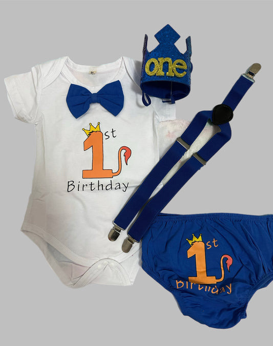 First Birthday Lion Boy Set