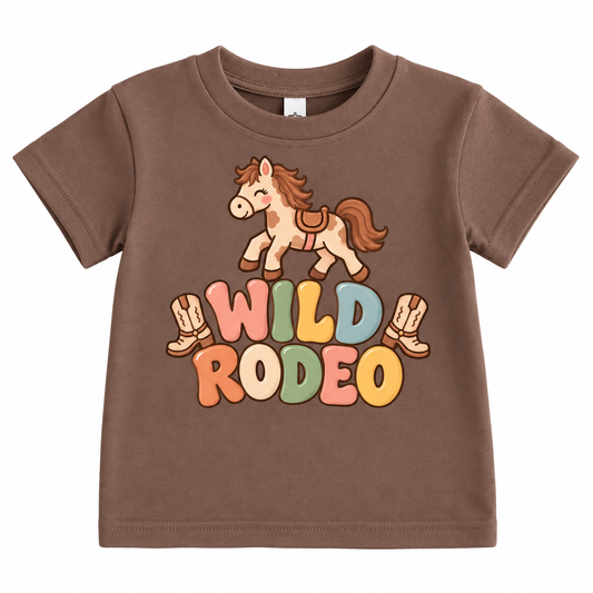 Wild Rodeo Tee- Tan