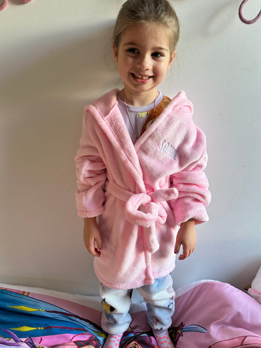 Personalised Dressing Gowns- 3 colours available