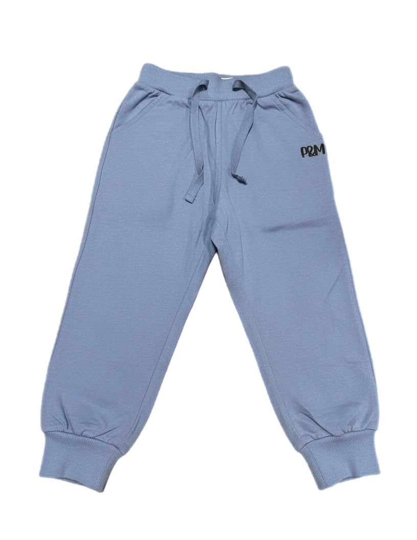 Parker & May Tracksuit Pant- Pastel Blue