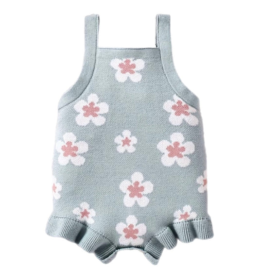 Blossoming Knit Romper