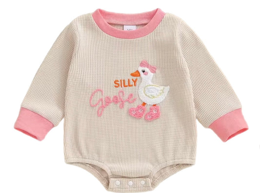 Pre-order: Silly Goose Long sleeve bodysuit