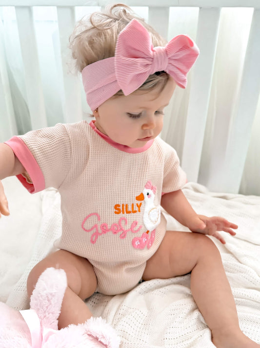 Pre- order- Silly Goose Pink Bodysuit