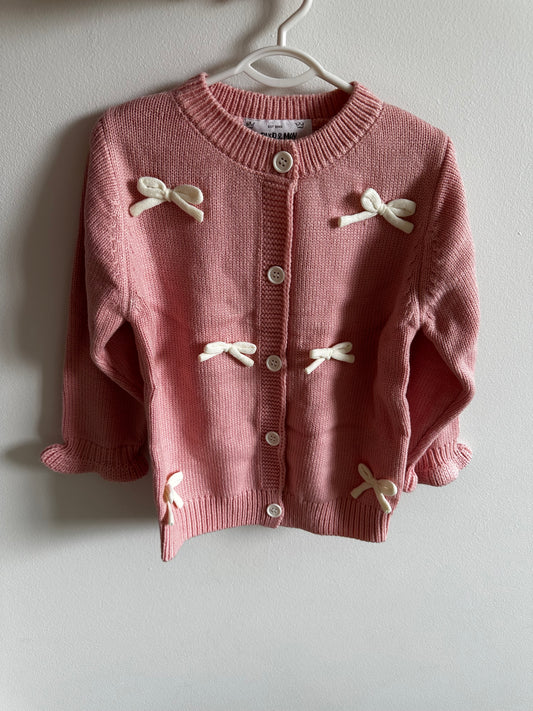 Bowitful Pink Cardigan