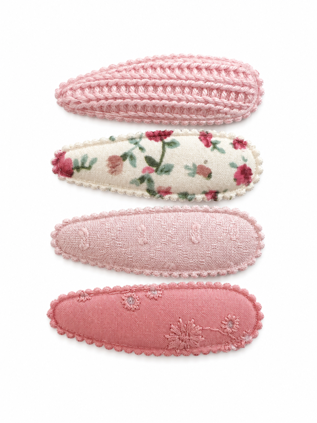 Pretty Pink Clips- 4 pack