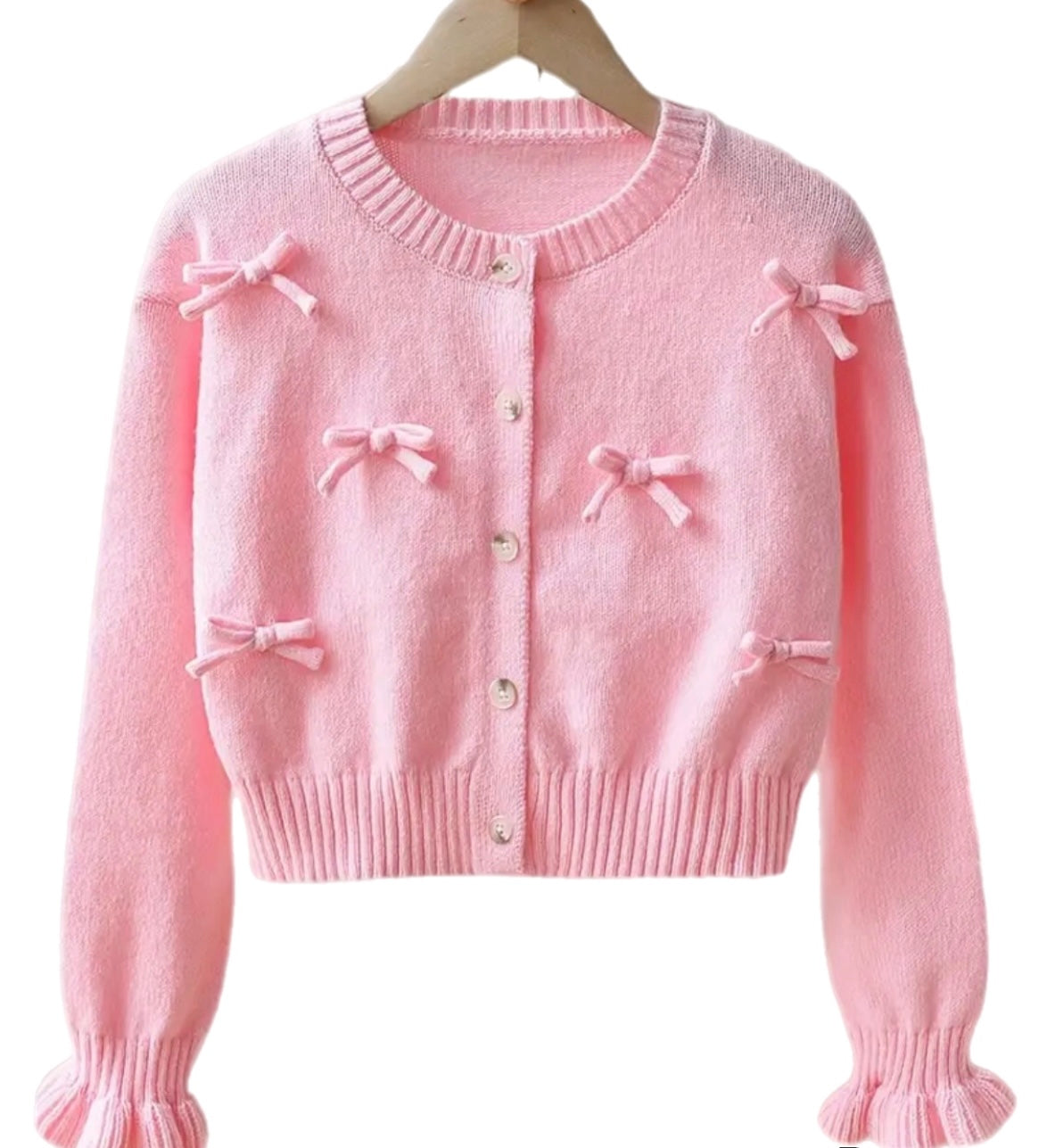 Bow Cardigan Size 10